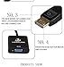 1JUSTLINK DisplayPort DP to VGA Adapter 1080P Gold Plated Converter Male to Female Connector Cable for PC Laptop Desktop Monitor Project