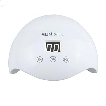 sun5 mini lampara led de 24 w uv