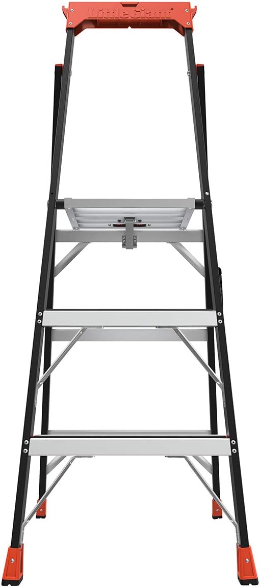 Little Giant Ladders, AirWing, 5 foot, Stepladder, Fiberglass, Type 1AA, 375 lbs weight rating, (15285-001) - - 
