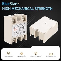 BlueStars 2PCS Solid State Relay SSR-40DA DC to AC