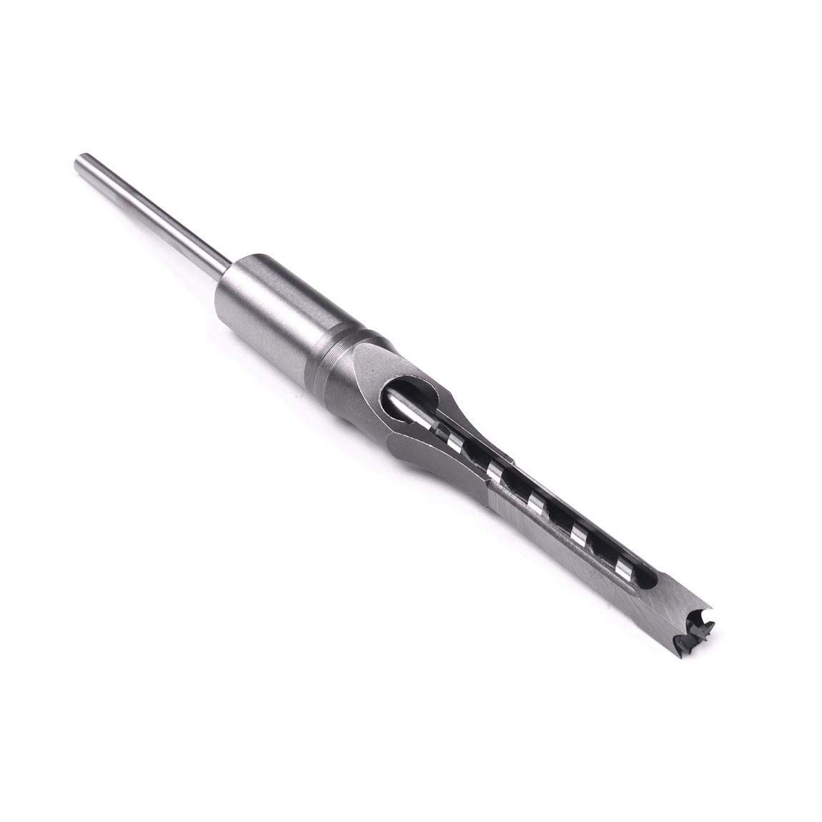 Atoplee Woodworker HSS 5/16 3/8 1/2 Inch Square Hole Drill Bits Mortising Chisel Set (5/16 inch)