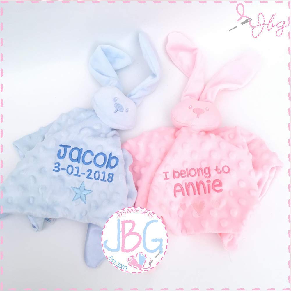 personalised bunny comforter