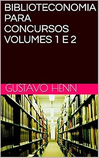 Livro BIBLIOTECONOMIA PARA CONCURSOS VOLUMES 1 E 2