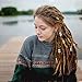 120 PCS Aluminum Hair Coil Dreadlocks Hair Braid Rings Hair Braiding Cuffs as Hair Accessory