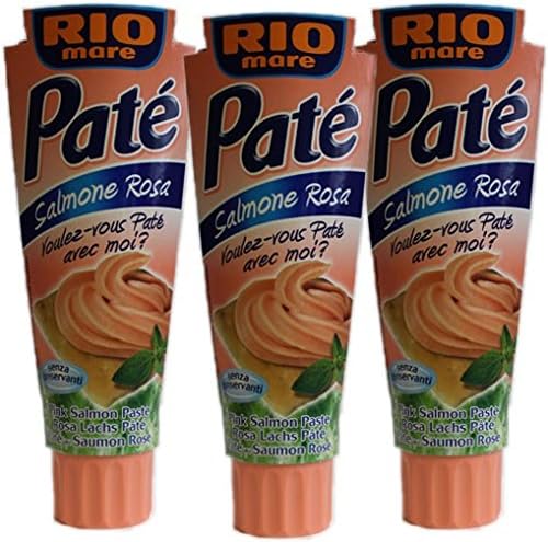 RIO MARE Pate Salmon 100 Grams Seasoning - Made In Italy