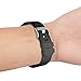 Nylea Fitbit Charge 2 Bands [STAINLESS STEEL] Premium Quality Fitbit Accessories - Best Wrist Band with Bracelet Clasp and Strap - Replaces Original - Black