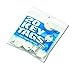 STEELMASTER Oval Snap-Hook Key Tags, Plastic, 1 1/8 x 1 1/4, White, Pack of 20, 201800706