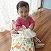 CLOUDYFOCUS Wet & Dry Cloth Diaper Bags - 2pcs, Baby Nappy Organizer with 2 Zippered Pockets Wet Bag for Swimsuit, Underwear, Breast Pump - 12’’ x 14’’