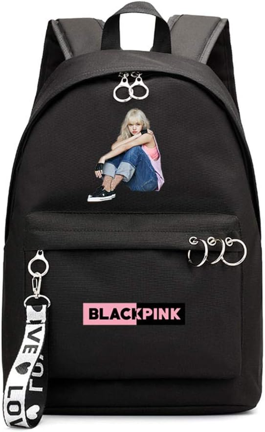 New Blackpink Print Women Bags Mochila Escolar Feminina School Backpack Canvas Plecak Szkolny Girls Backpacks Ladies Backpack Lisa