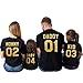Winsummer Mom&Me Funny Mommy and Baby Matching T-Shirt Short Sleeve Summer Tees Outfits Parenr-Child Clothes