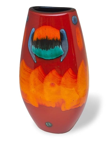 Poole Pottery Volcano Manhattan Vase 26cm Amazon Co Uk Kitchen