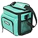RTIC Day Cooler Bag 8 Can, Soft Sided Portable Insulated Cooling Bags for Lunch, Beach, Drink, Beverage, Travel, Camping, Picnic, for Men and Women, Aqua