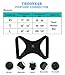 THEONEAB Posture Corrector for Women & Men | Comfortable Upper Back Brace | Posture Support | Kyphosis Brace | Posture Brace | Adjustable Posture Correct Brace (L)