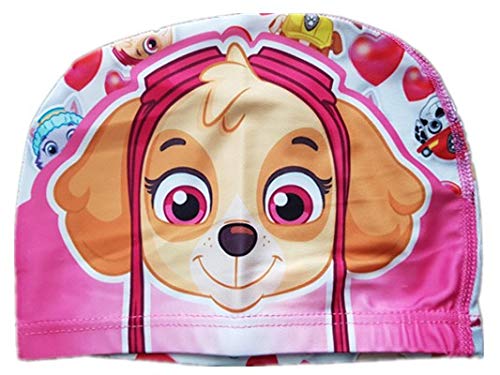 Cartoon Kids Fabric Swimming Hat Swim 