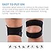 Yosoo Patella Knee Strap Adjustable Neoprene Infrapatellar Strap Band Brace for Knee Support Fits Running, Basketball, Outdoor Sports Help with Jumpers and Runners Knee, 11'' - 18'', Black