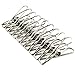 Clothes pins Clothespins 80 Pack,Multi-Purpose Stainless Steel Wire,Cord Clothes Pins Utility Clips,Hooks for Home/Office