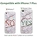 DOUJIAZ iPhone 7 Plus Case,iPhone 8 Plus Case, Gray Shiny Rose Gold Marble Design Clear Bumper TPU Soft Case Rubber Silicone Skin Cover for iPhone 7 Plus (2016) / iPhone 8 Plus (2017) ¡­