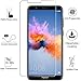 [3 Pack] Huawei Honor 7X / Mate SE Screen Protector Tempered Galss [9H Hardness][Anti Scratch][Bubble Free] HD Clear Tempered Glass Screen Protector Film for Huawei Mate SE/Honor 7X