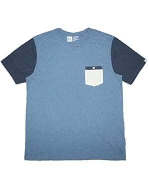 BIG & TALL Quiksilver Mens Surf & Skate Crew-Neck T-Shirt / Tee