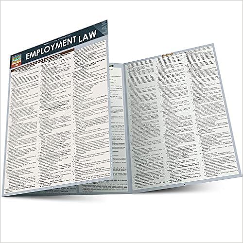 Employment Law (Quick Study) Employment Law (Quick Study)