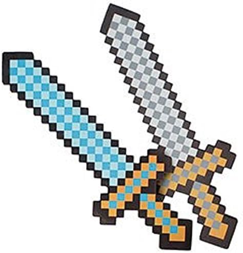 Minecraft - Foam Pixel Sword - 18 Inch
