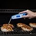 Instant Read Meat Thermometer for Cooking and Grill. Upgraded with Backlight and Waterproof Body. Best Ultra Fast Digital Kitchen Probe. Includes Internal BBQ Meat Temperature Guide