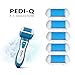 Stones refill X5 pack for electric foot file Pedi-Q Removes Hard Skin from your Feet and Heels within Minutes and makes them smooth like a baby skin