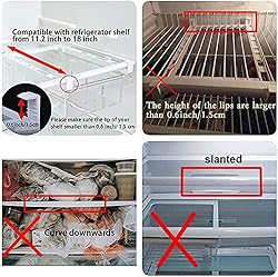HOMEREFORM Pull-out Refrigerator Organizer Bins