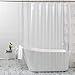 AmazerBath Clear Shower Curtain Liner, 72 x 78 Inches EVA 8G Heavy Duty Plastic Waterproof Weighted Thick Bathroom with 3 Weights and 12 Rustproof Grommet Holes