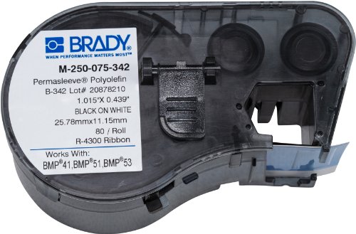 Brady M-250-075-342 Labels for BMP53/BMP51 Printers