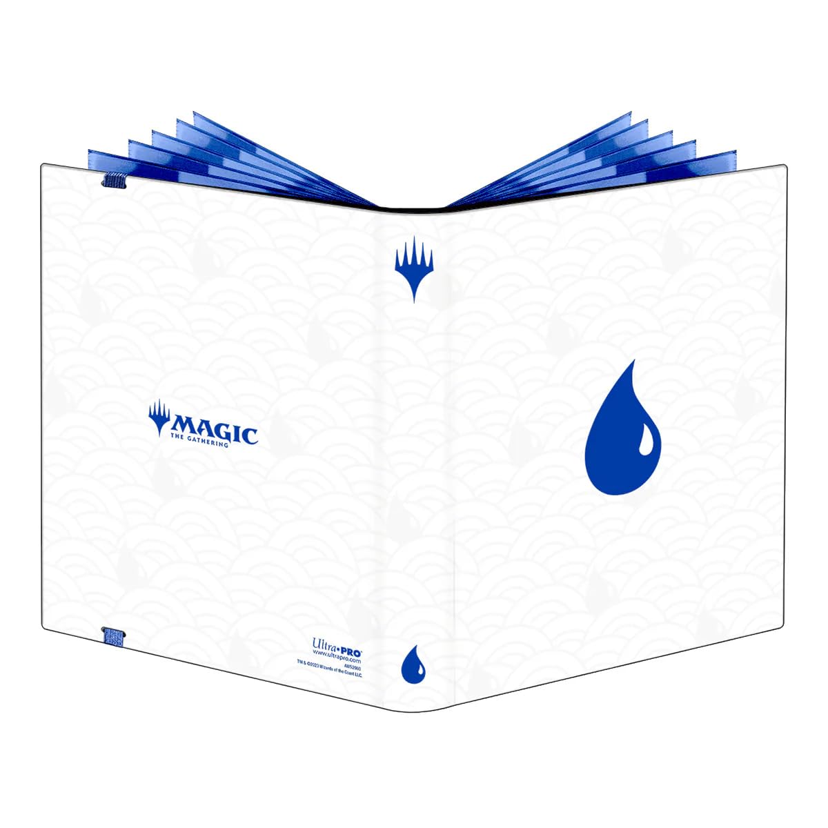 Ultra PRO – Mana 8 9-Pocket PRO-Binder – Island for Magic: The Gathering, Holds & Protects 360 Standard Sized Cards, Collector’s Edition Durable Trading Premium Leatherette Secure Pocket Binder