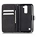 LG K7 Case Tribute 5 Case,LG K8 Case Escape 3 Case Treasure LTE Case,Easylife PU Leather Wallet Case Flip Folio Stand With ID Credit Card Slots Lanyard Protective Cover For LG Phoenix 2(do not touch)