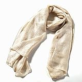 Sangbo Large Soft Silky Lightweight Solid Color Wrap Scarf Shawl For Women