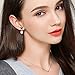 Sterling Silver Forever Love Front and Back Heart Stud Puppy Paw Earrings Jacket for Women Girls