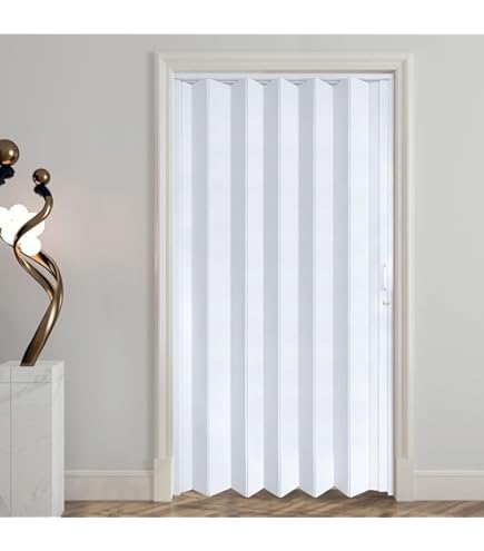 Amazon.com: QHZYMX Accordion Door 34 x 96 36 x 96 38 x 96 42 x 96