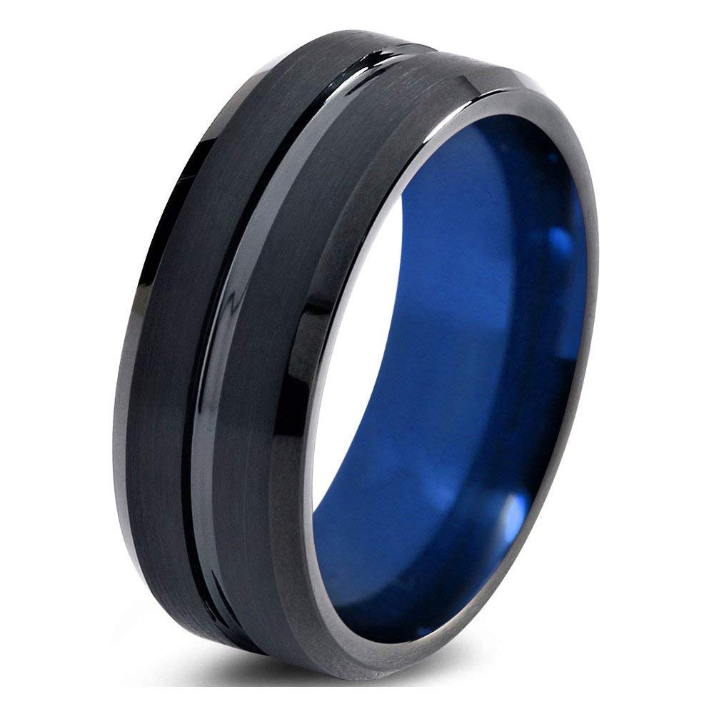 Tungsten Wedding Band Ring 4mm 6mm 8mm 10mm for Men Women