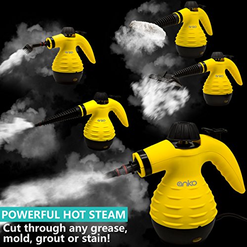 Handheld Steam Cleaner, ANKO MultiPurpose Pressurized Steam Cleaner