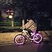 (2 Tiers Pack) Waterproof LED Bike Wheel Light - Safer Bicycle Spokes & Rims Light - Easy to install, No tools Needed