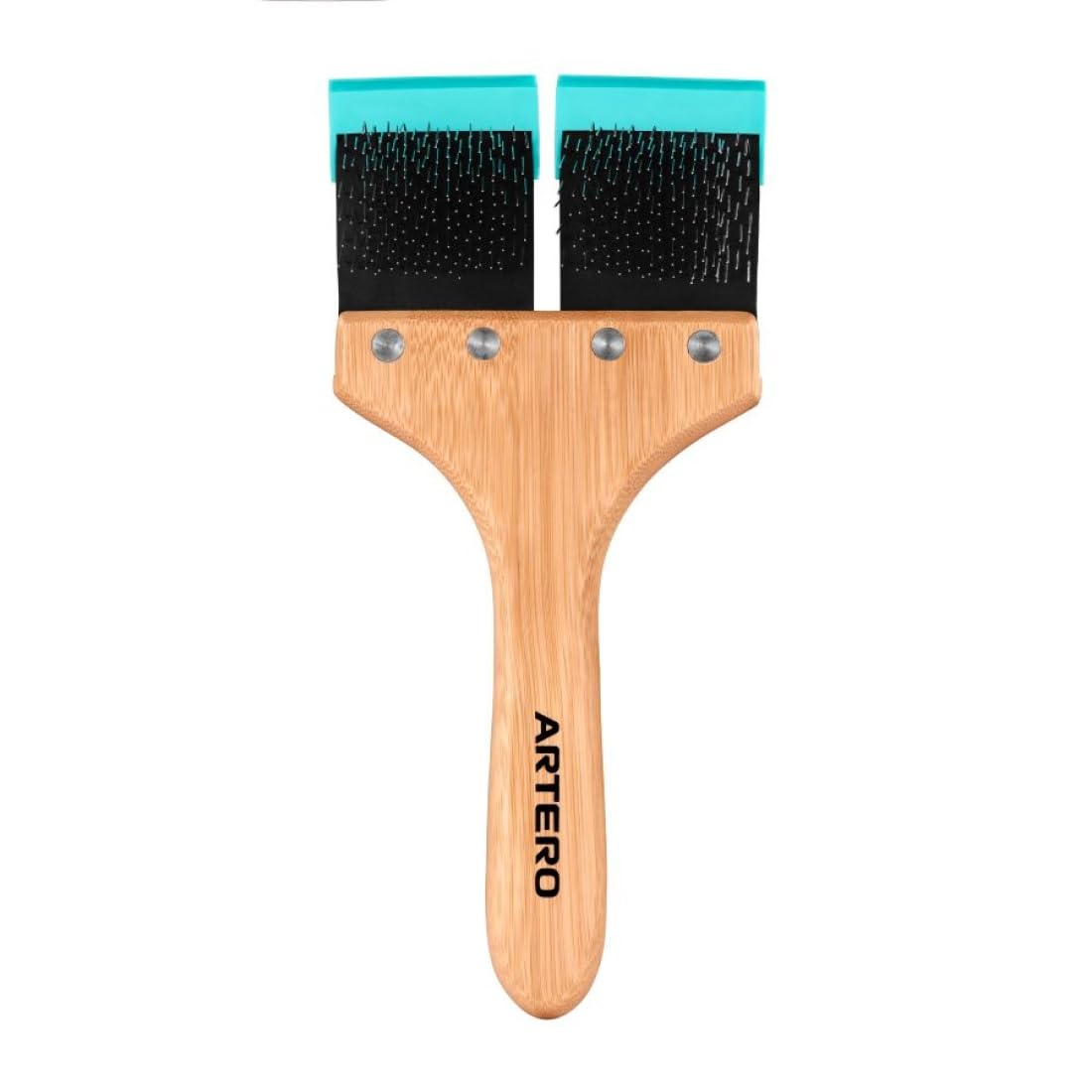 Artero Nala 2-in-1 Flexible and Articulated Double Card. Special for brushing all types of dogs and cats and maintaining a clean and healthy coat