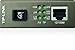 TP-Link WDM Fast Ethernet Media Converter, Up to 100Mbps RJ45 to 100M Single-Mode SC Fiber, 1550nm Transfer Data and 1310nm Receive Data (MC111CS)