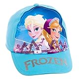 Disney Frozen Girl's Cotton Ana & Elsa Logo Baseball Cap Hat