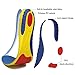 Shoe Inserts Orthotics for Plantar Fasciitis - Arch Support Relieve Feet Pain, Heel Pain - Sports Shock Absorption Shoe Insoles for Men and Women (Men's size 8-13)