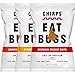 Chirps Cricket Protein Chips, Gluten-Free, High Protein, 5 Oz (Pack of 3) (Variety)