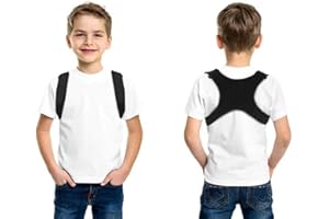 Aaiffey Posture Corrector for Men Women&Children Upper Back Brace Adjustable and Effective Clavicle Support Device for Thoracic Kyphosis and Shoulder Pain Relief