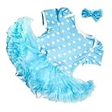 Weixinbuy Baby Toddler Ruffles Tutu Romper Jumpsuit Outfit Dress 0-3M
