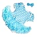 Weixinbuy Baby Toddler Ruffles Tutu Romper Jumpsuit Outfit Dress 0-3M