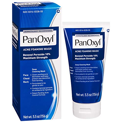 antimicrobial face wash