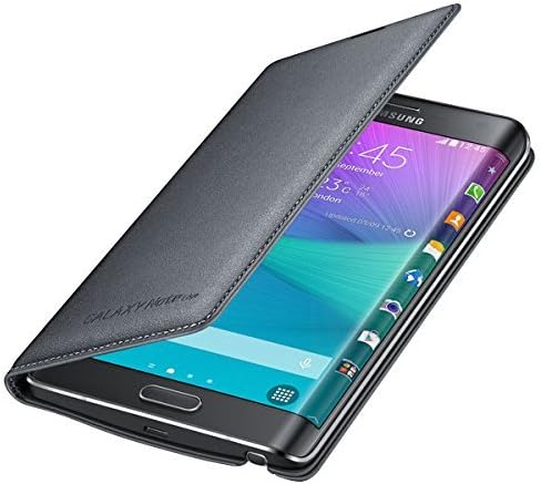 Genuine Original Samsung Galalxy Note Edge Flip Wallet Case (Black)