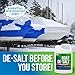 Better Boat De-Salt Concentrate, 1 Gallon, Salt Remover & Flusher for Marine Motors, Watercraft Engines, Flush & Winterize Cleaner