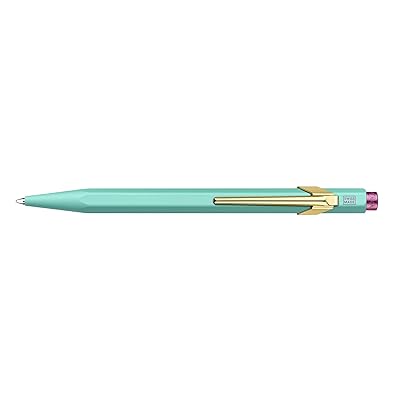 Caran d'Ache Claim Your Style Limited Edition 849 Ballpoint Pen, Turquoise (849.544)